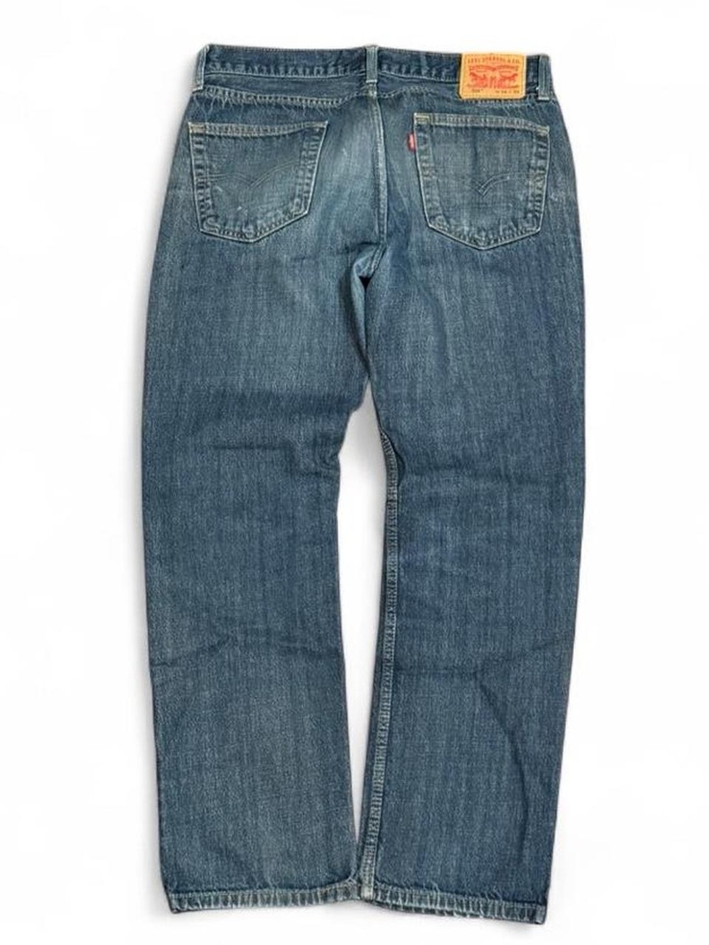 Y2K Levis 514 Faded Distressed Straight Leg Jeans